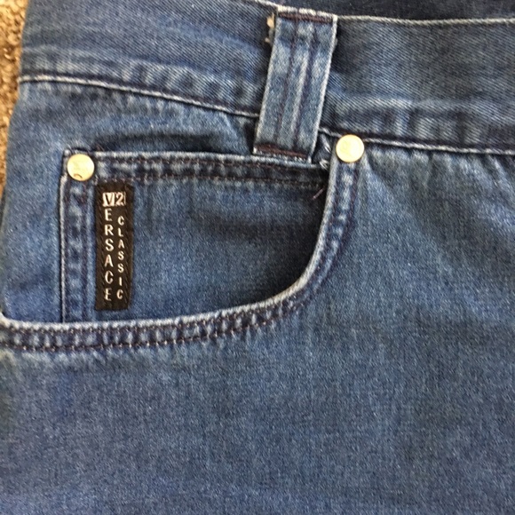 Versace V2 Vintage Classic Jeans HR- Size 33 - Picture 6 of 7